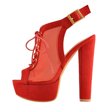 Sandals Queen Maisker (Red)