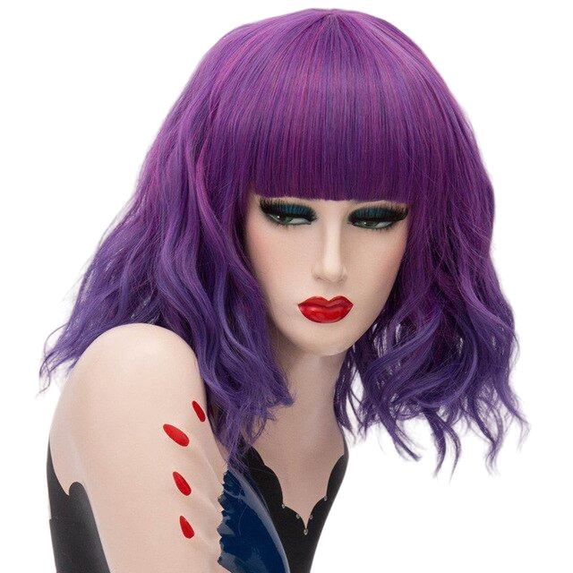 Wig Queen Kumara (Purple)
