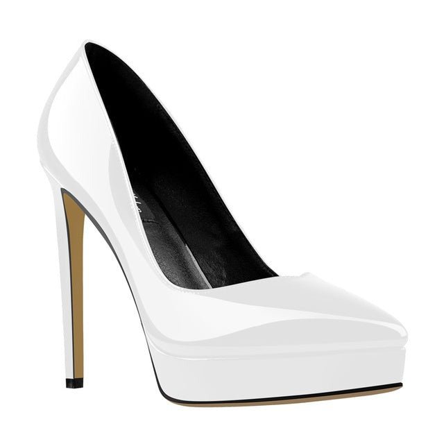 Zapatos Queen Brillante (blanco)