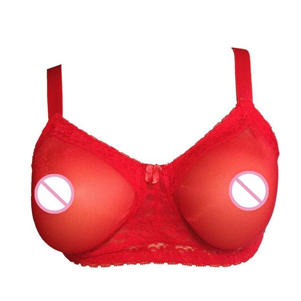 800g Breasts with Bra (3 Colors) - The Drag Queen Closet