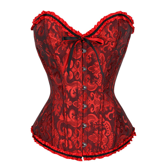 Corset Drag Fayette (Red and black)