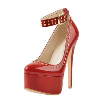 Zapatos Queen Cybufa (rojo)