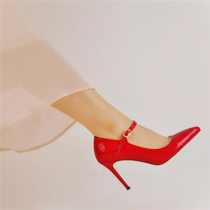 Zapatos Queen Mechika (rojo)