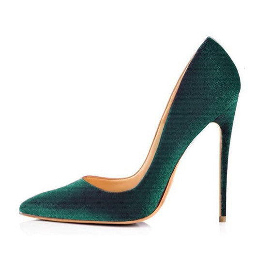 Zapatos Queen Manhiulla (verde 3.1 ")