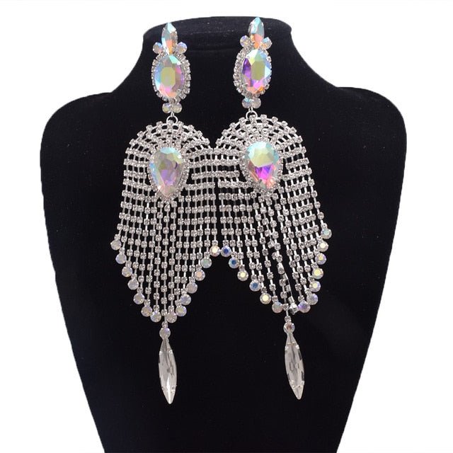 Clip Earrings Queen Caribean (5 Colors) - The Drag Queen Closet