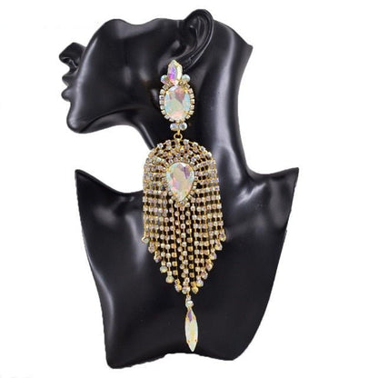Clip Earrings Queen Caribean (5 Colors) - The Drag Queen Closet