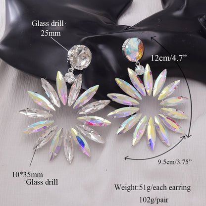 Clip Earrings Queen Copolar (4 Colors) - The Drag Queen Closet
