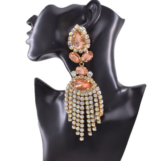 Clip Earrings Queen Evnna (10 Colors) - The Drag Queen Closet