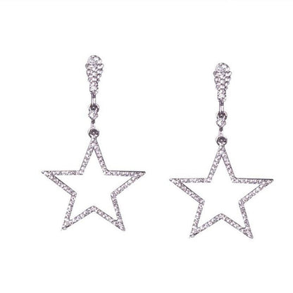 Clip Earrings Queen Stars - The Drag Queen Closet