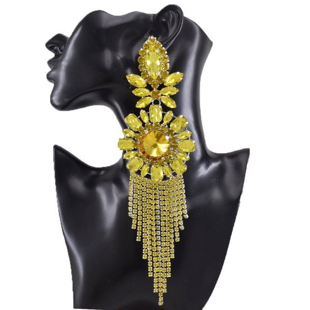 Clip Earrings Queen Xionna (5 Colors) - The Drag Queen Closet