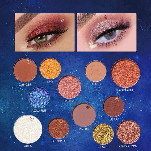 Constellations Eyeshadow Palette (12 Shades) - The Drag Queen Closet