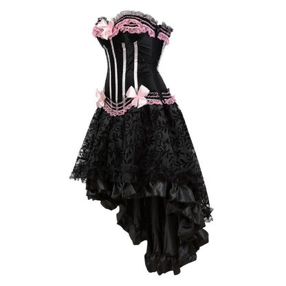 Corset Dress Drag Esmeralda (Pink)