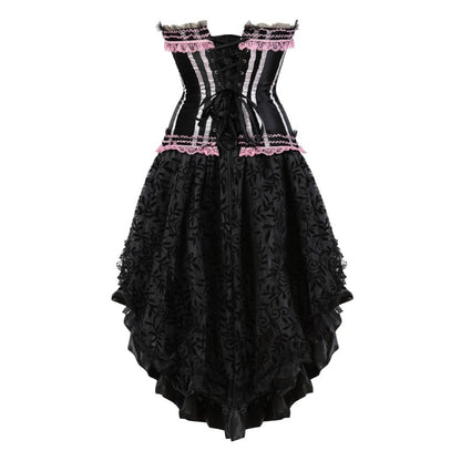 Corset Dress Drag Esmeralda (6 Colors) - The Drag Queen Closet