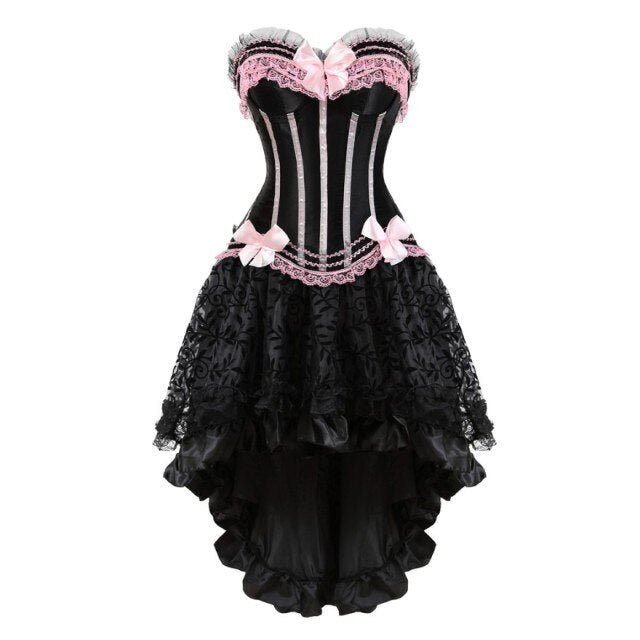 Corset Dress Drag Esmeralda (6 Colors)