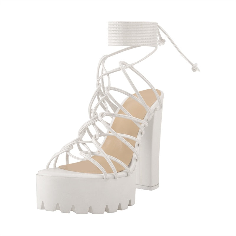 Sandals Queen Rhan (White)