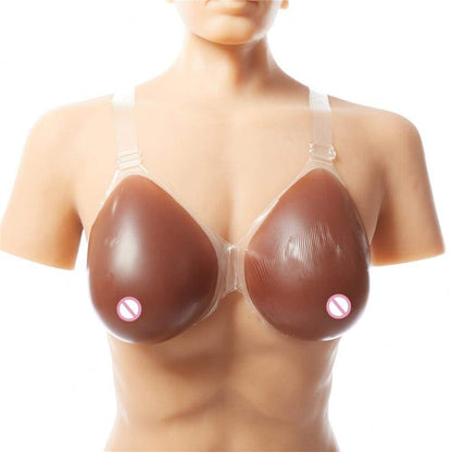 AA-DD Cup Silicone Breast Triangle Breast Fake Boobs Drag-Queen