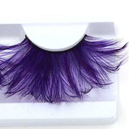 Drag Eyelashes Purple - The Drag Queen Closet