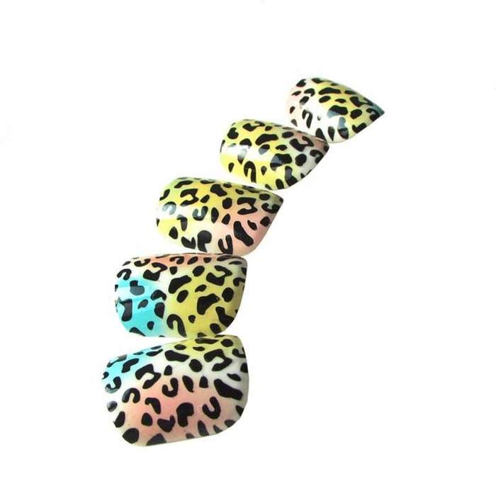 Drag Nails Leopard (24 Pieces) - The Drag Queen Closet