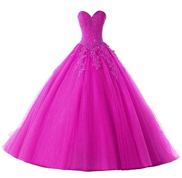 Evening Dress Queen Peach (7 Colors) - The Drag Queen Closet