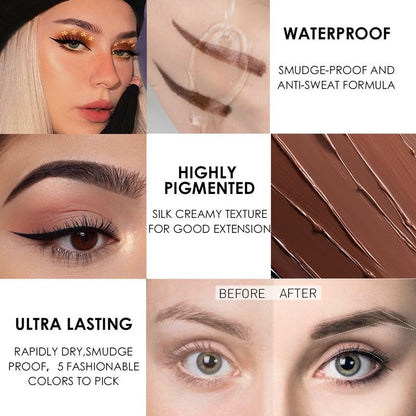 Eyeliner Gel Cream Eyebrow Professional (5 Colors) - The Drag Queen Closet
