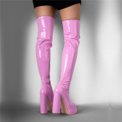 Boots Queen Xiokonna (Pink)