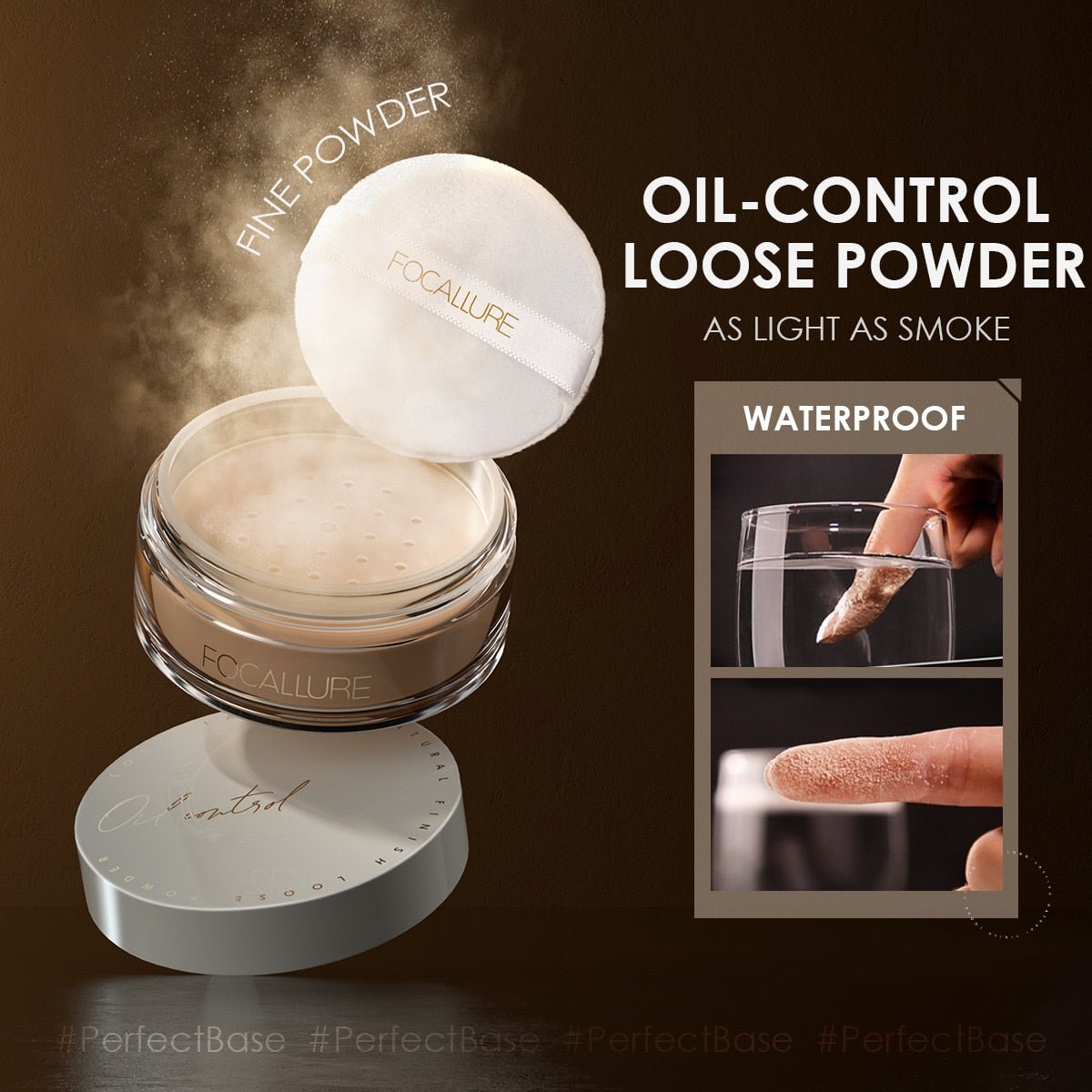 Oil-Control Loose Powder Matte Face Professional (2 Colors) - The Drag Queen Closet