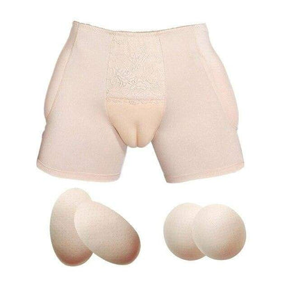 Padded Panties Sponge Beige - The Drag Queen Closet
