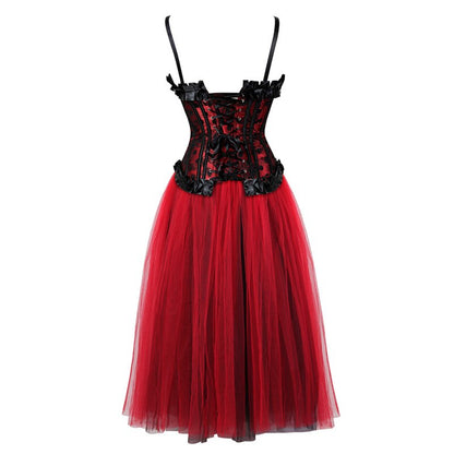 Corset Dress Drag Ninette (Red)