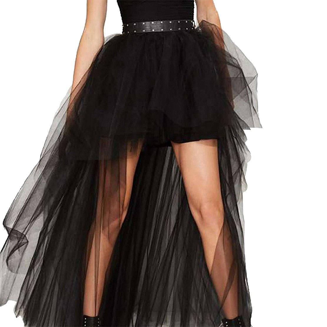 Black tulle shop skirt queen