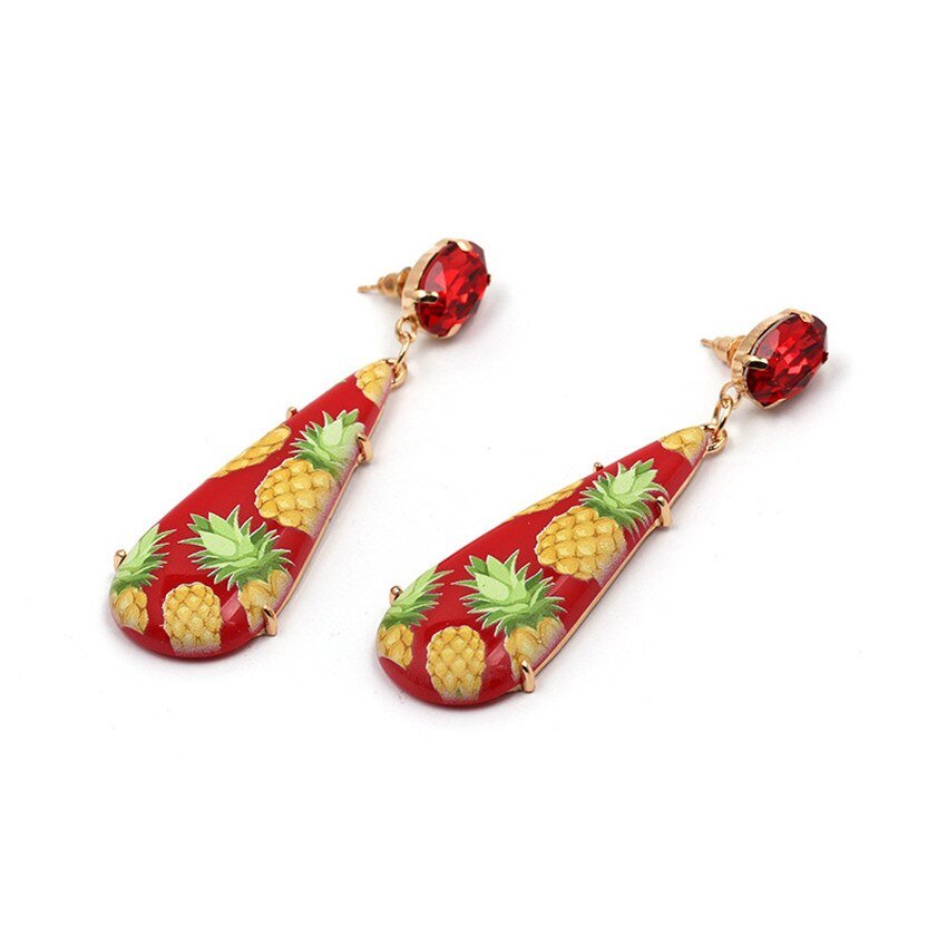 Stud Earrings Drag Ananas (4 Colors) - The Drag Queen Closet