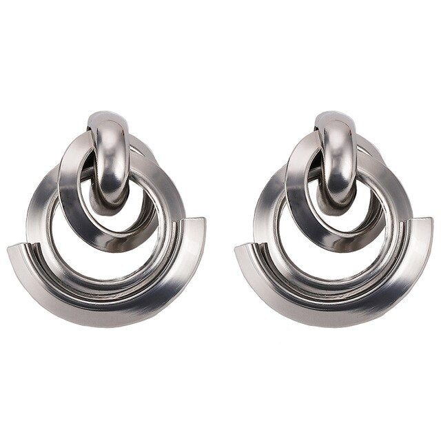 Stud Earrings Drag Simona (Silver or Gold) - The Drag Queen Closet