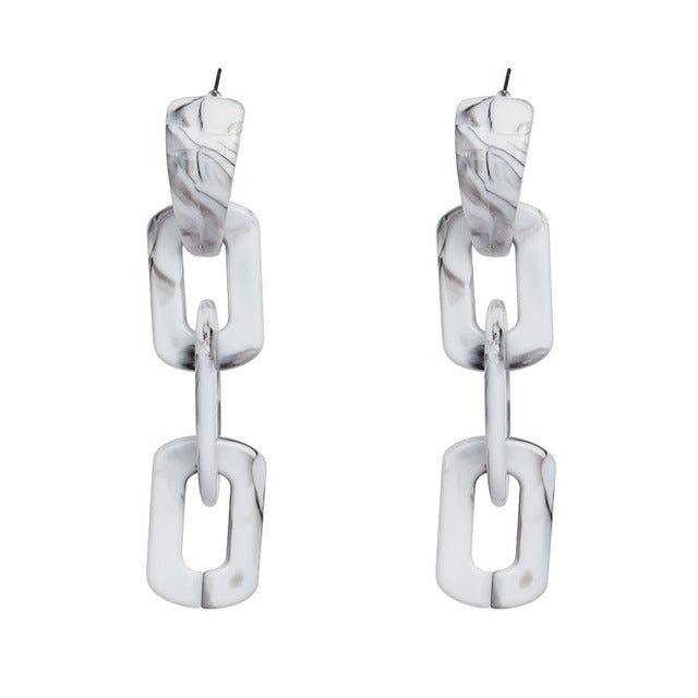 Stud Earrings Queen Chainthy (3 Colors) - The Drag Queen Closet