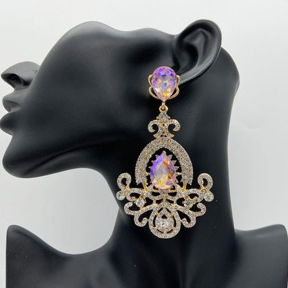 Stud Earrings Queen Ghiba (3 Colors) - The Drag Queen Closet