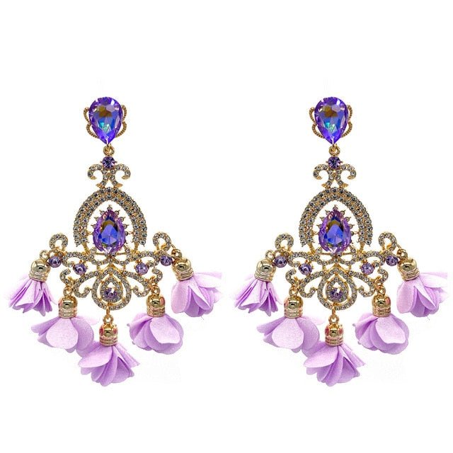 Stud Earrings Queen Kandelaria (5 Colors) - The Drag Queen Closet