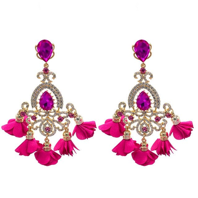 Stud Earrings Queen Kandelaria (5 Colors) - The Drag Queen Closet