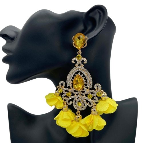 Stud Earrings Queen Khanas (4 Colors) - The Drag Queen Closet
