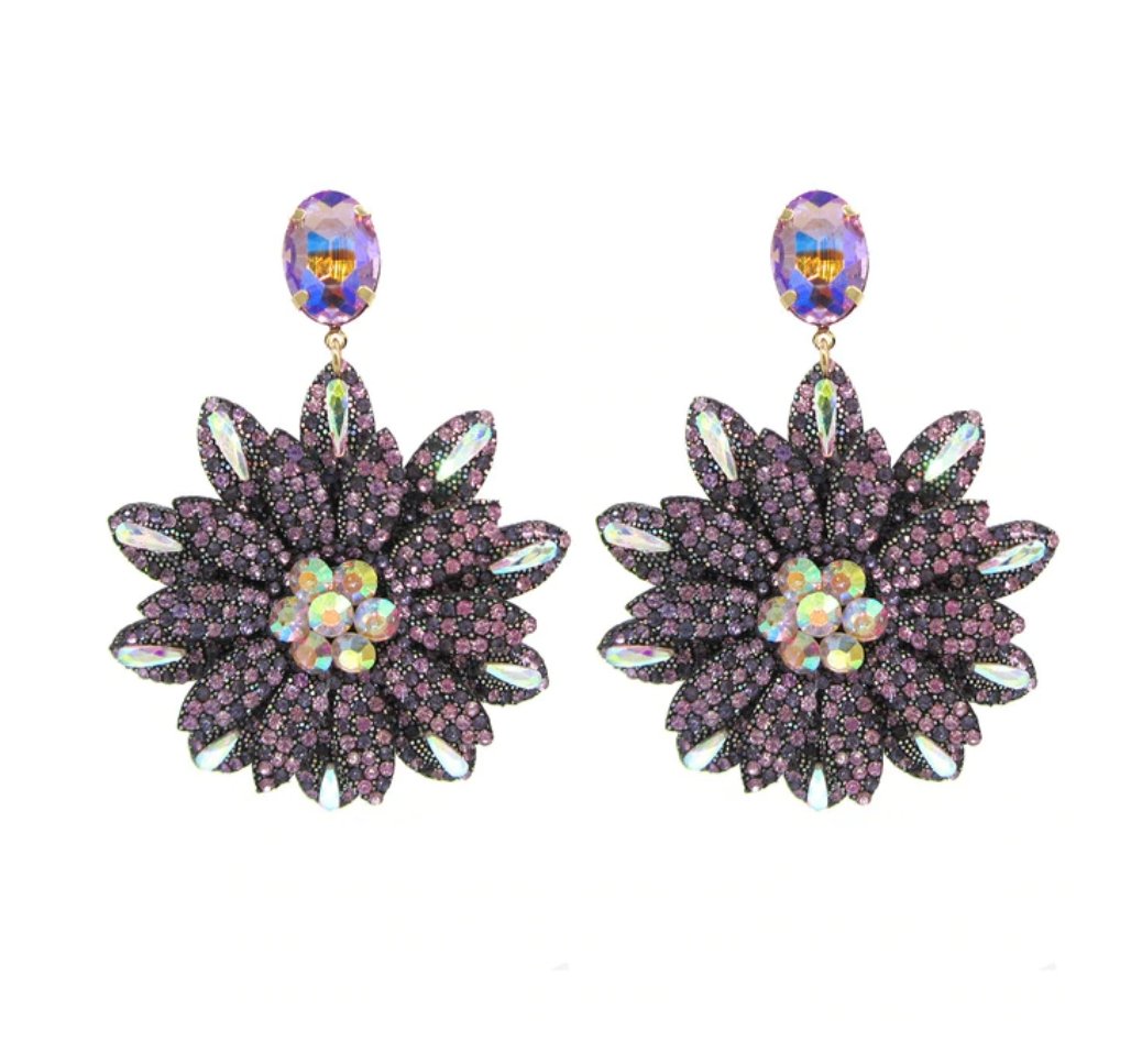 Stud Earrings Queen Sholas (4 Colors) - The Drag Queen Closet