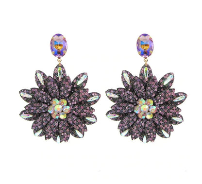 Stud Earrings Queen Sholas (4 Colors) - The Drag Queen Closet