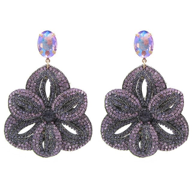 Stud Earrings Queen Treval (7 Colors) - The Drag Queen Closet