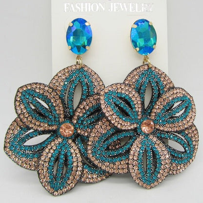 Stud Earrings Queen Treval (7 Colors) - The Drag Queen Closet