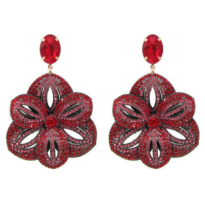 Stud Earrings Queen Treval (7 Colors) - The Drag Queen Closet