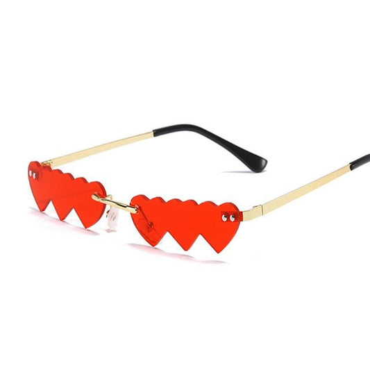 Sunglasses Queen Hearted (7 Colors) - The Drag Queen Closet