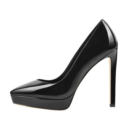Zapatos Queen Brillante (negro)