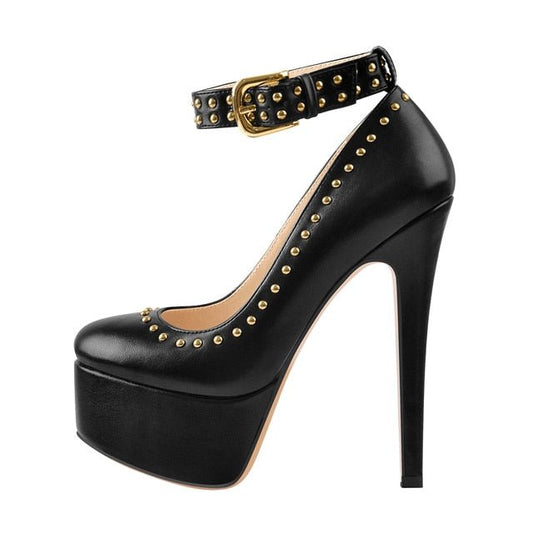 Zapatos Queen Cybufa (negro)