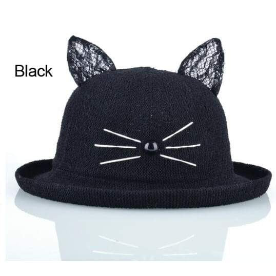 Hat Drag Kitten (Black)