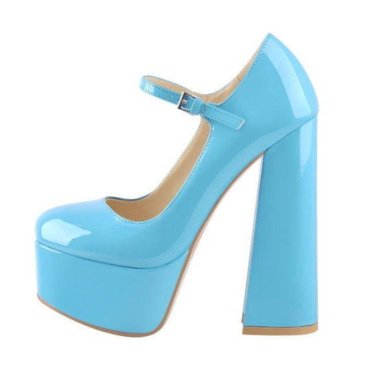 Zapatos Queen Yulia (azul)