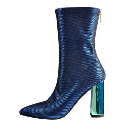 Boots Queen Leggina (Blue)