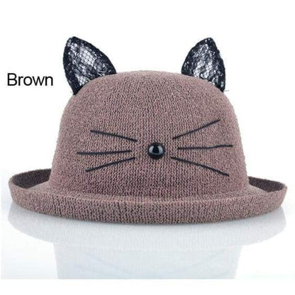 Cappello Drag Kitten (Brown)