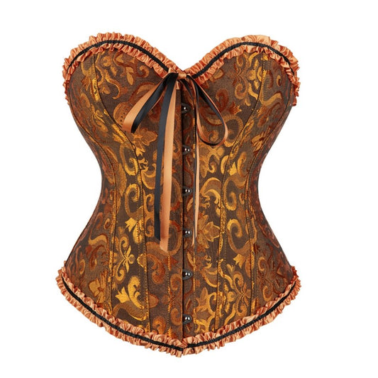 Corset Queen Mandalorien (marron)