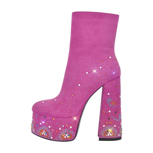 Boots Queen Wox (Pink)